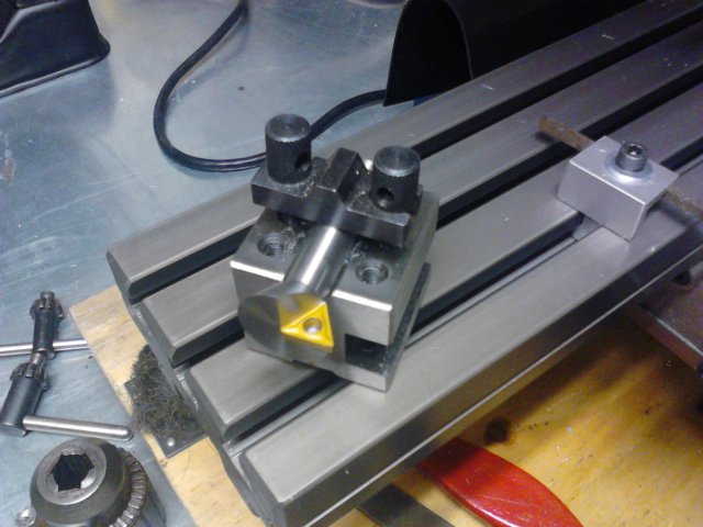 Insert glued in place