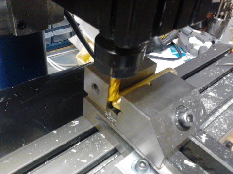 Milling some keyways