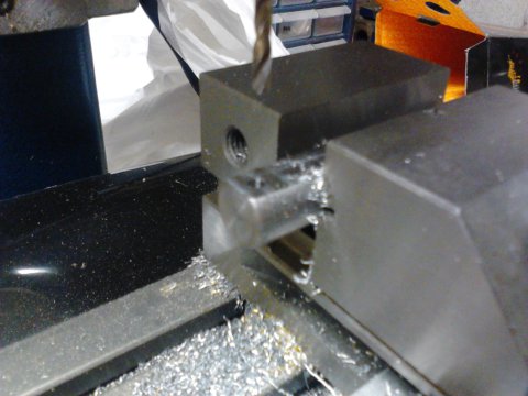 Drilling a hole